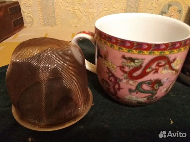 Чайная кружка с ситечком