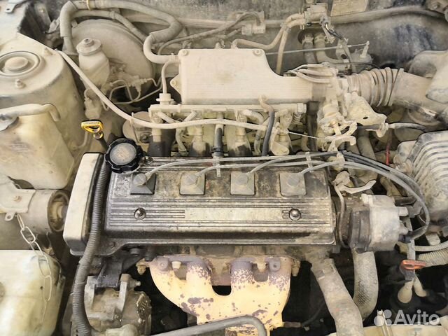 Рабочий двигатель 5а-fe