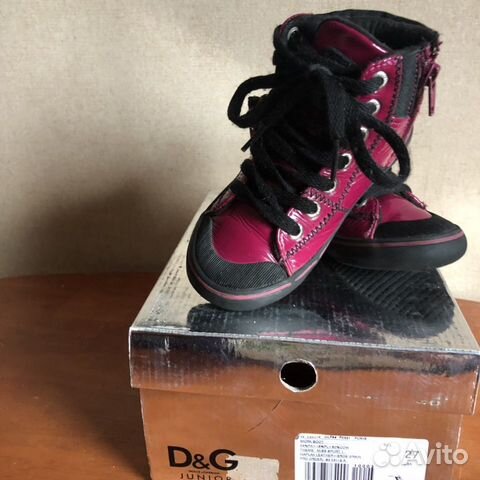 Кеды утеплённые Dolce Gabbana p.27 Кеды утеплённые Dolce Gabbana p.27