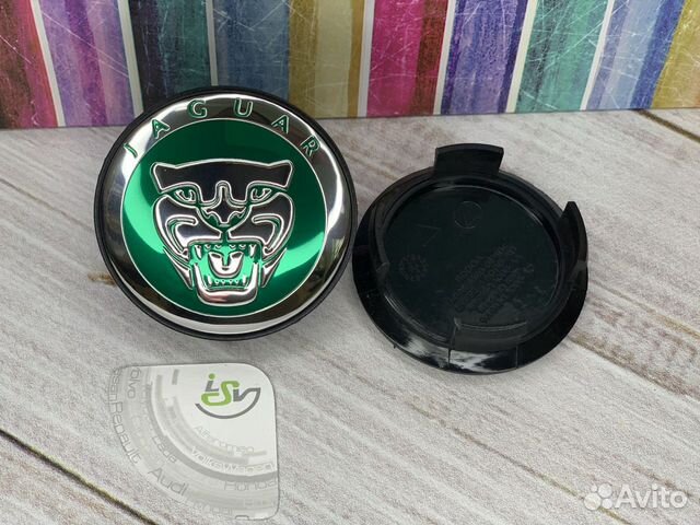 Ступичные заглушки / колпачки Ягуар Зеленые green Ступичные заглушки / колпачки Ягуар Зеленые green