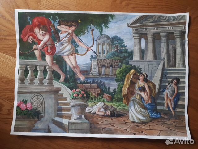 Картина Акварелью Картина Акварелью