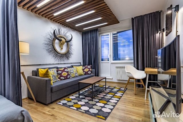 

1-к. квартира, 39 м², 2 кровати