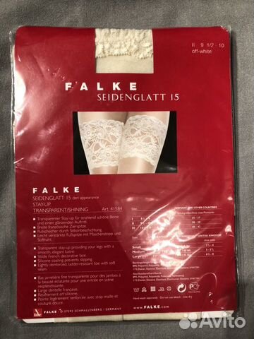 Чулки Falke (15 den) новые Чулки Falke (15 den) новые