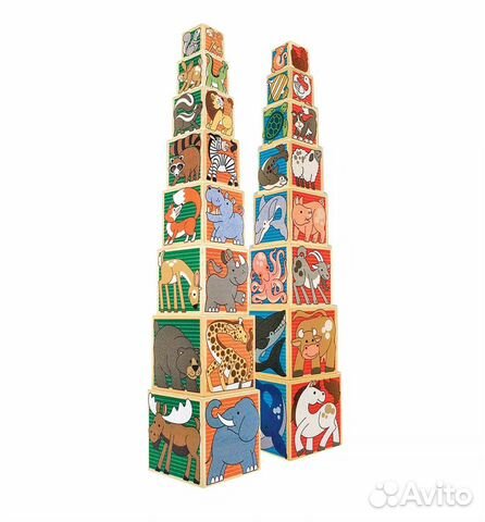 Деревянные кубики Melissa&Doug Деревянные кубики Melissa&Doug