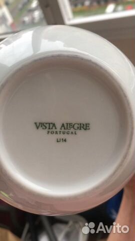 Заварочный чайник, фарфор «Vista Alegre portugal»