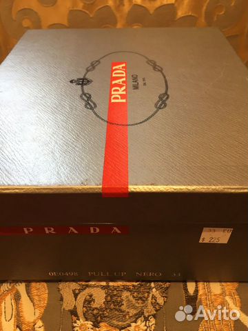 Prada туфли ботинки