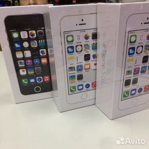 Смартфон Apple iPhone 5s 32Gb Silver Запечатанный