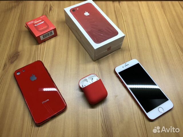 iPhone 7 Red, Новый (Магазин) iPhone 7 Red, Новый (Магазин)
