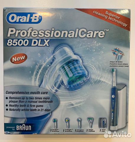 Электрическая зубная щётка braun OralB