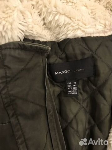 Куртка парка mango Куртка парка mango