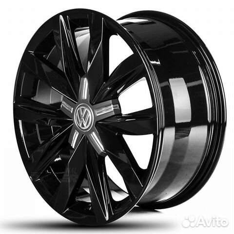 Новые диски VW Multivan Springfield Black R18