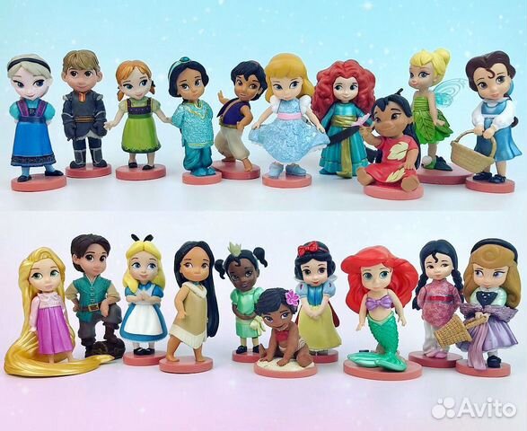 disney animators mega figurine set