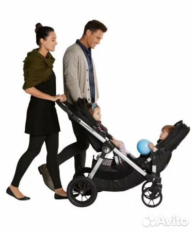 Коляска baby jogger city select (tandem) для погод