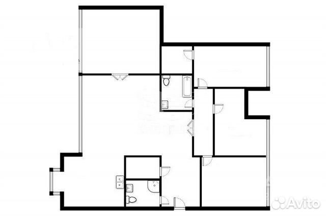 4-к квартира, 185 м², 13/16 эт. 4-к квартира, 185 м², 13/16 эт.