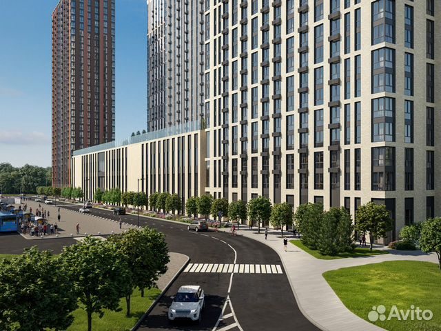 2-к квартира, 57.3 м², 21/30 эт. 2-к квартира, 57.3 м², 21/30 эт.