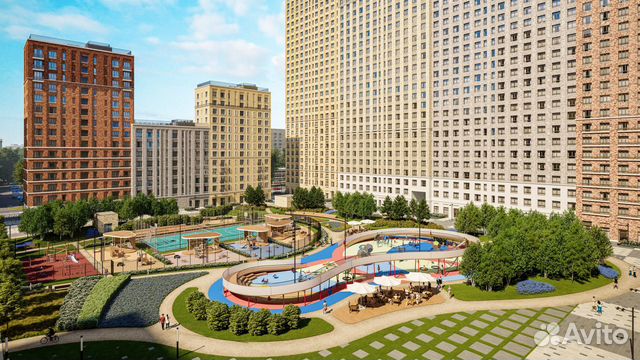 1-к квартира, 37.6 м², 43/45 эт. 1-к квартира, 37.6 м², 43/45 эт.