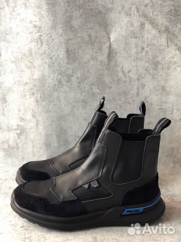 Ботинки Prada,высокие,оригинал