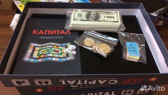 Настольная игра Капитал Настольная игра Капитал