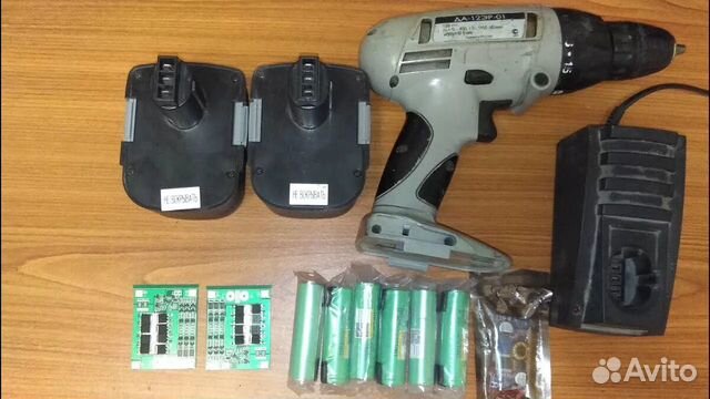 Замена аккумуляторов в шуруповертах.пылесосах