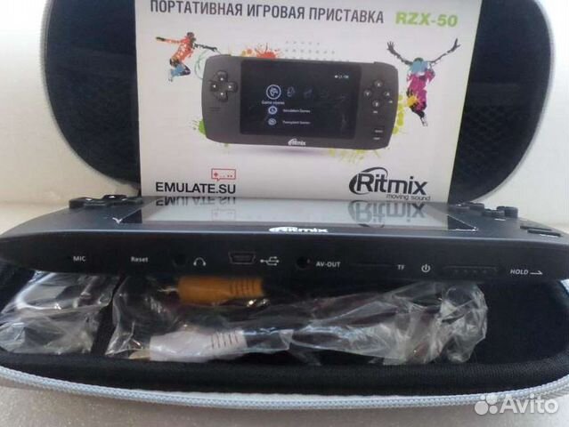 Ritmix RZX-50 Консоль для эмуляторов, с играми Ritmix RZX-50 Консоль для эмуляторов, с играми