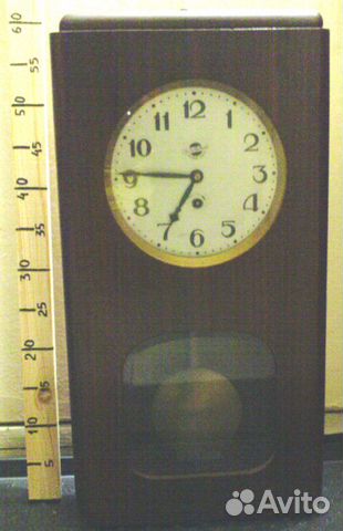 Настенные часы - ходики 600х300 с маятником