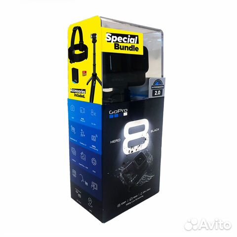 GoPro hero8 Black Special Bundle и аксессуары