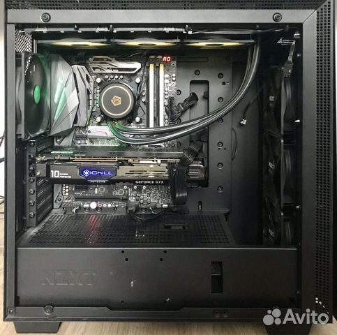 Топовый игровой пк i9 9900KGTX1080Ti