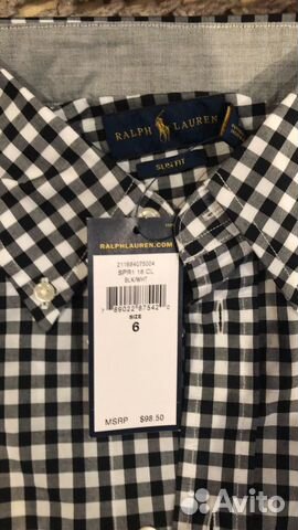 Рубашка Ralph Lauren новая Рубашка Ralph Lauren новая