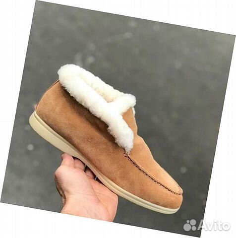 Лоферы зимние Loro Piana