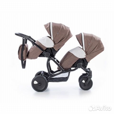 Детская коляска для двойни Tutis Zippy Terrа 3в1