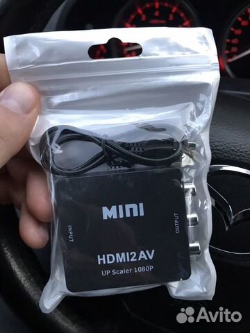 Переходник тюльпаны - hdmi