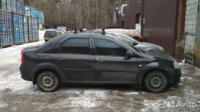 Багажник на Renault Logan, Sandero Атлант Багажник на Renault Logan, Sandero Атлант