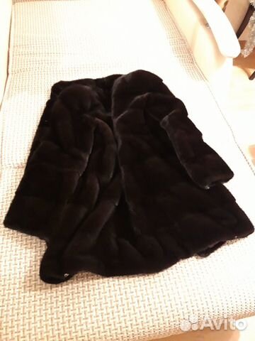 Шуба норковая black glama Шуба норковая black glama