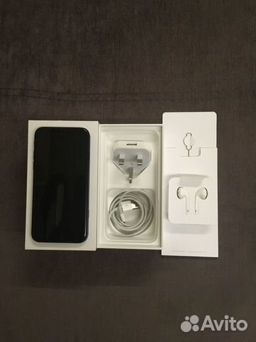 iPhone 7 серый космос 128 гб