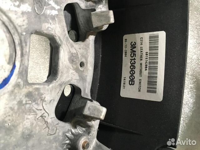 Рулевое колесо для AIR BAG (без AIR BAG) Ford C-M