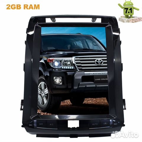 Штатная магнитола Toyota Land Cruiser 200 Штатная магнитола Toyota Land Cruiser 200