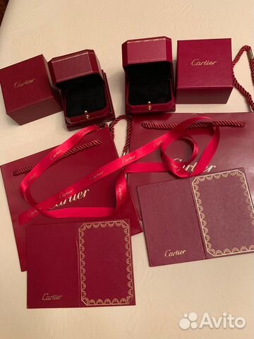 Коробки Cartier под Кольца