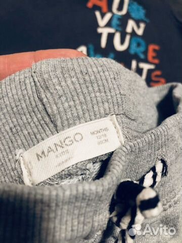 Толстовка и штаны mango 12-18 мес