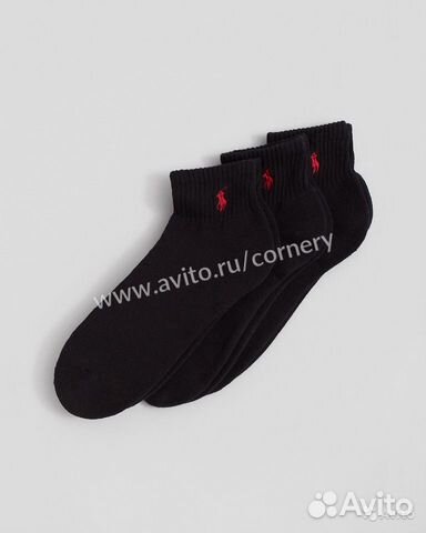 Короткие носки Polo by Ralph Lauren 100 хлопок Короткие носки Polo by Ralph Lauren 100 хлопок