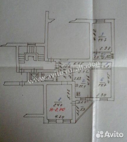 3-к квартира, 92 м², 3/12 эт. 3-к квартира, 92 м², 3/12 эт.