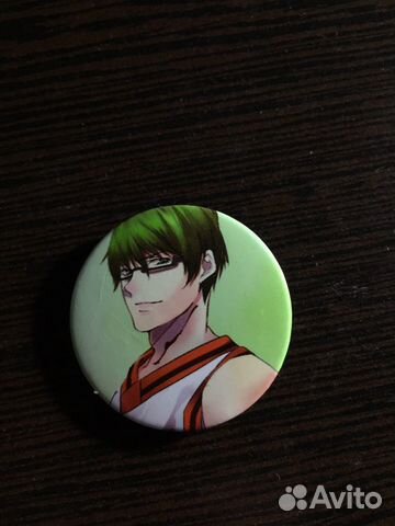 Значок Баскетбол Куроко/Kuroko no basuke Мидорима Значок Баскетбол Куроко/Kuroko no basuke Мидорима