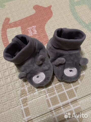 Пинетки «Мишки» mothercare 11 см Пинетки «Мишки» mothercare 11 см