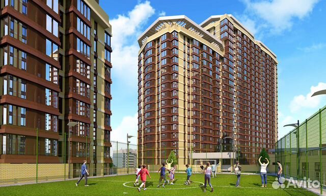 1-к квартира, 40 м², 4/24 эт.