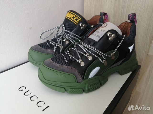 Кроссовки gucci. Новые, оригинал. 42 раз