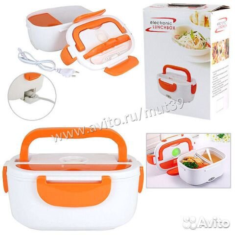 Контейнер с подогревом Electronic Lunch Box Контейнер с подогревом Electronic Lunch Box