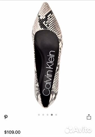 Туфли Calvin Klein, оригинал. Новые