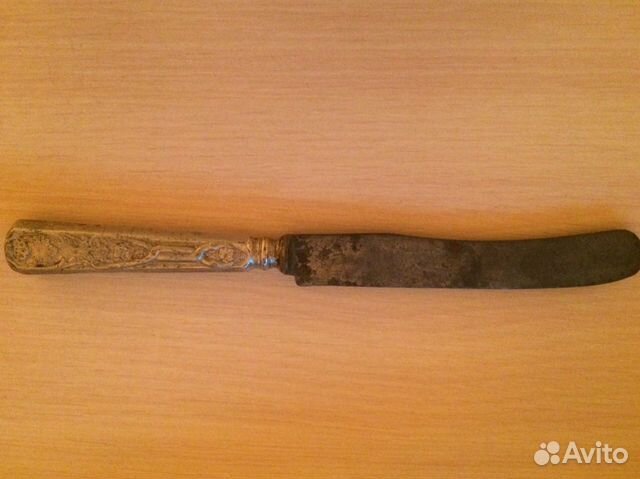 Старинный нож царской России братьев Бухъ Старинный нож царской России братьев Бухъ