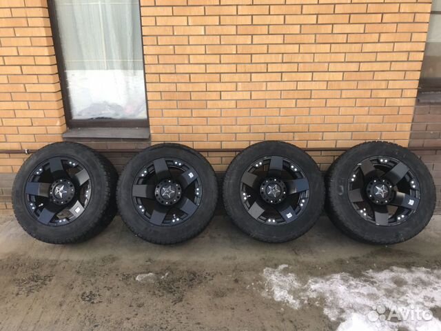 Колеса в сборе на Hummer H3 KMC Wheels XD series Колеса в сборе на Hummer H3 KMC Wheels XD series