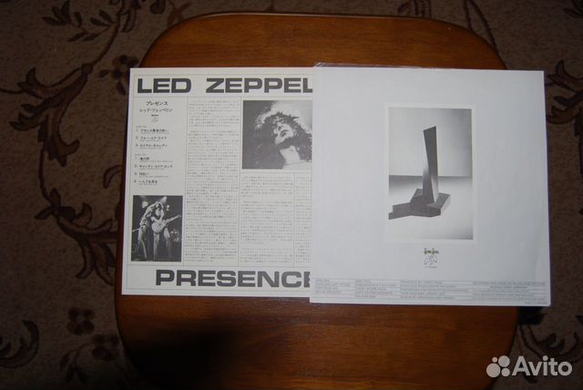 LP Led Zeppelin Presence(1976) LP Led Zeppelin Presence(1976)