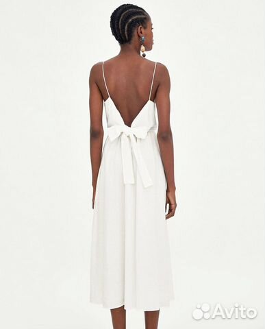 Льняное платье Zara Льняное платье Zara